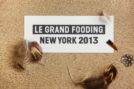 LE GRAND FOODING NEW YORK 2013